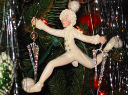 Jack Frost Christmas Ornament
